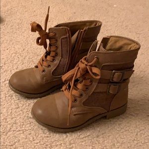 Rachel Shoes Kirsten Girls' Combat Boots